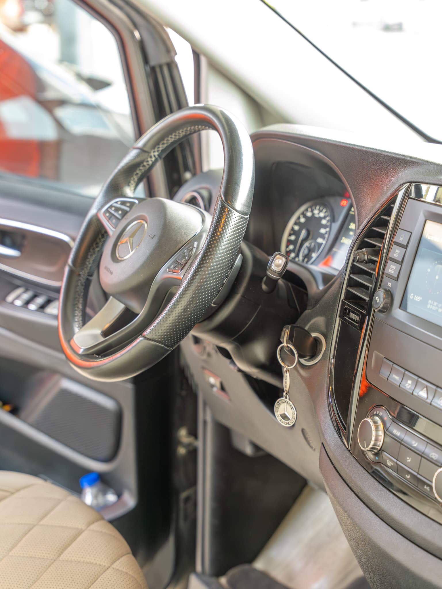 VIP Vito driver's cabin and dashboard detail